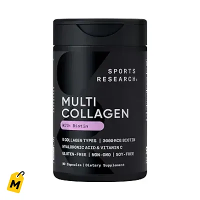 Colageno SR con Biotina y Acido Hialuronico Pelo Piel y Coyunturas 90 capsulas