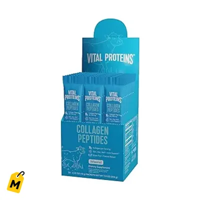 Colageno Vital Proteins Peptidos Hidrolizados Paquetes Viajeros x20