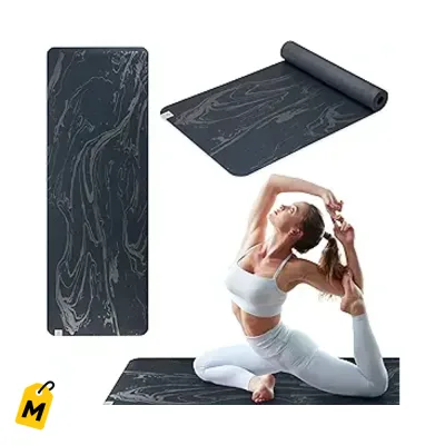 Colchoneta Yoga Gaiam 5mm Agarre Seco Antideslizante Pa Ejercicios Y Pilates Comoda