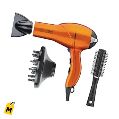 Conair Infiniti PRO Blower 1875W con Difusor, Concentrador y Cepillo