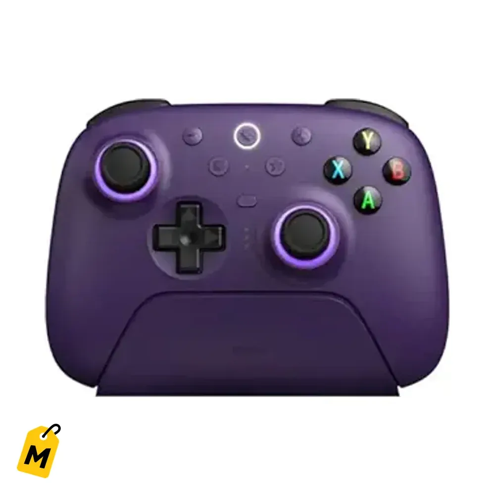 Control 8BitDo Ultimate 2 Inalambrico Gaming PC Apple Android TMR Joysticks Morado