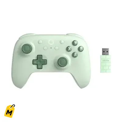 Control 8Bitdo Ultimate 2C Inalambrico Verde - Windows y Android - Hall Effect