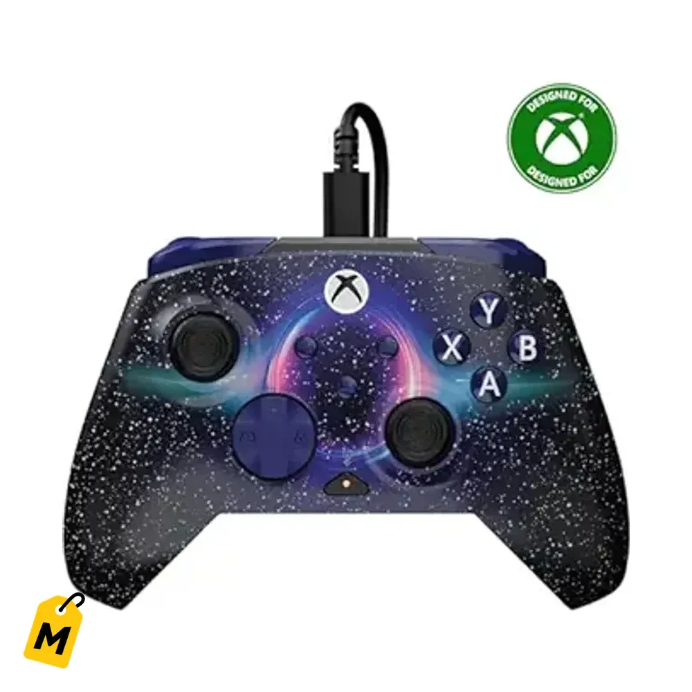 Control Gaming Turtle Beach Rematch Dark Cosmos pa Xbox y PC. Diseno que cambia, gatillos