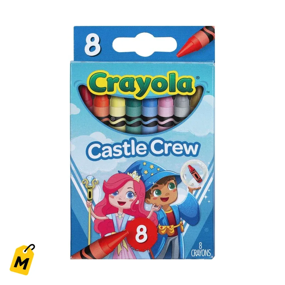 Crayola Castle Crew Crayones, Paquete de 8 Unidades