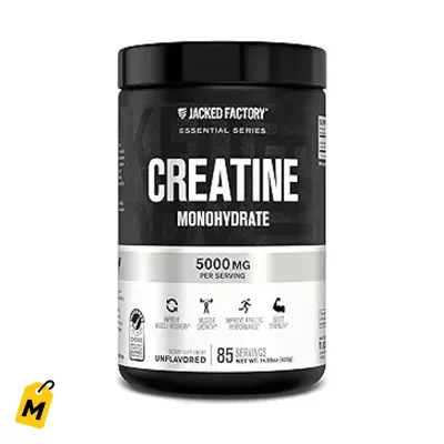 Creatina Jacked Factory 425g Pura - 5g Diario - Pa Hombres y Mujeres Sin Sabor