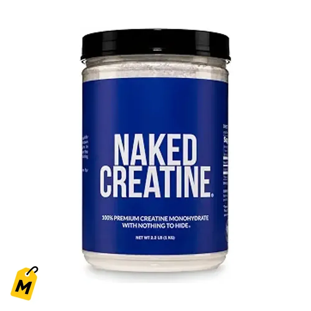 Creatina NAKED Pura Micronizada 1000g - NSF Certificada - Pa tu gym y musculo