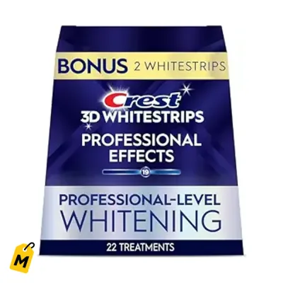 Crest Whitestrips Efecto Pro: Dientes 19 Niveles Mas Blancos en 22 Dias. Kit Blanqueador S