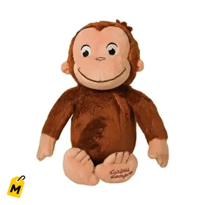 El Curioso Jorge Peluche Suavecito para Abrazar - Regalo Ideal Ninos y Ninas