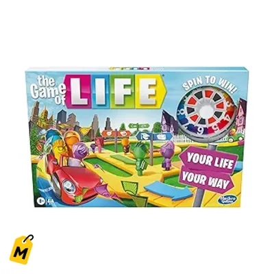 El Juego de la Vida: Aventura Familiar, Decisiones y Dinero para 8+ Anos