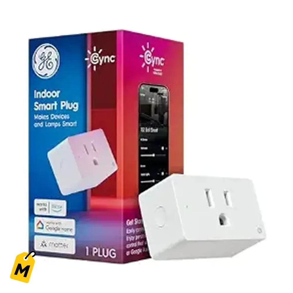 Enchufe Inteligente GE Cync WiFi - Controla tu Casa por Voz y App