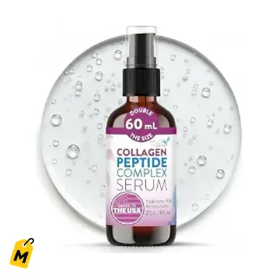 Eva Naturals Suero Colageno y Acido Hialuronico Piel Firme y Joven