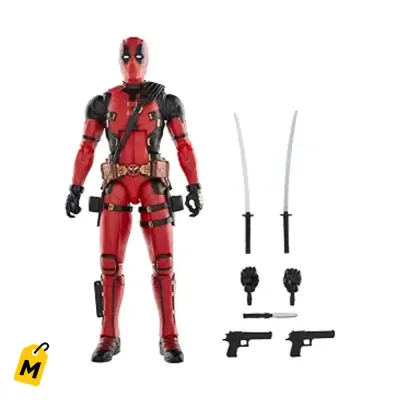 Figura de Accion Deadpool y Wolverine Marvel Legends 6 Pulgadas Pa Coleccionar