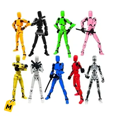 Figura de Accion Titan 13 - Robot Articulado 3D para Coleccionistas y Decoracion