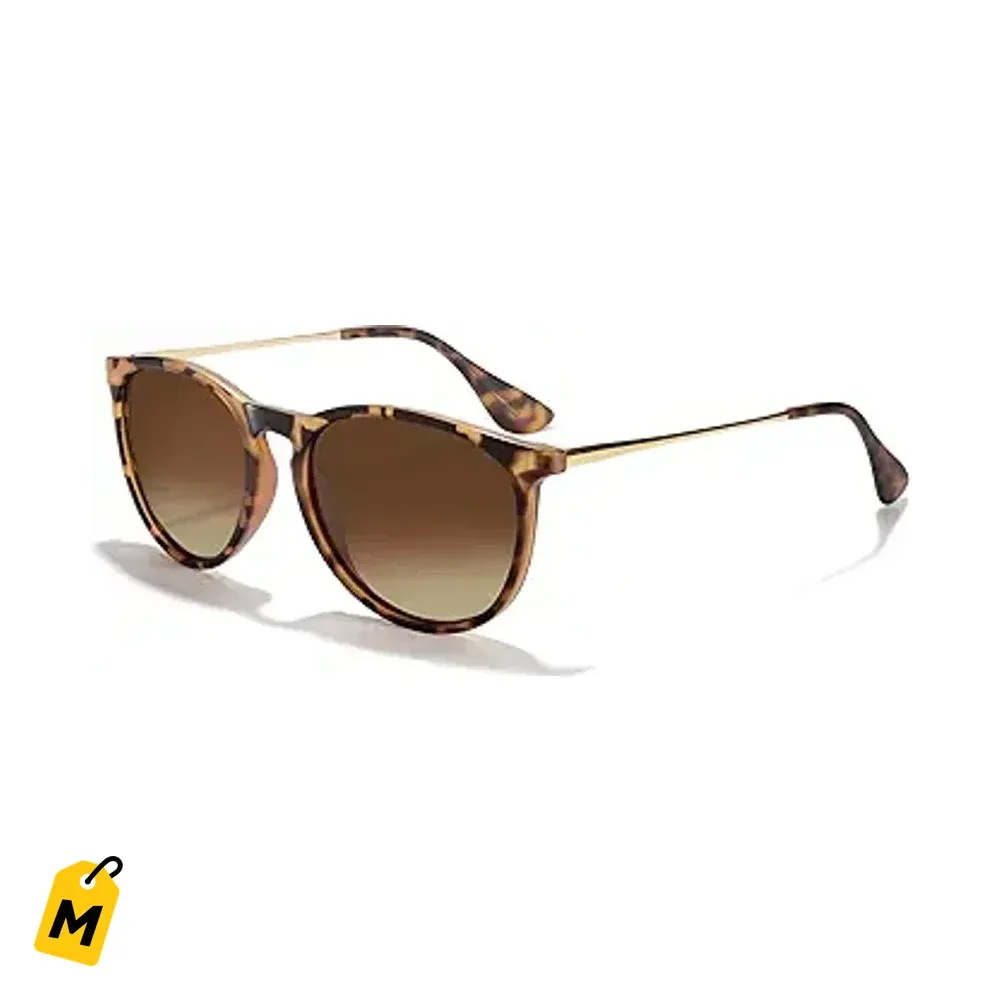 Gafas CHBP Polarizadas Redondas Espejadas - Estilo Retro Moderno Unisex