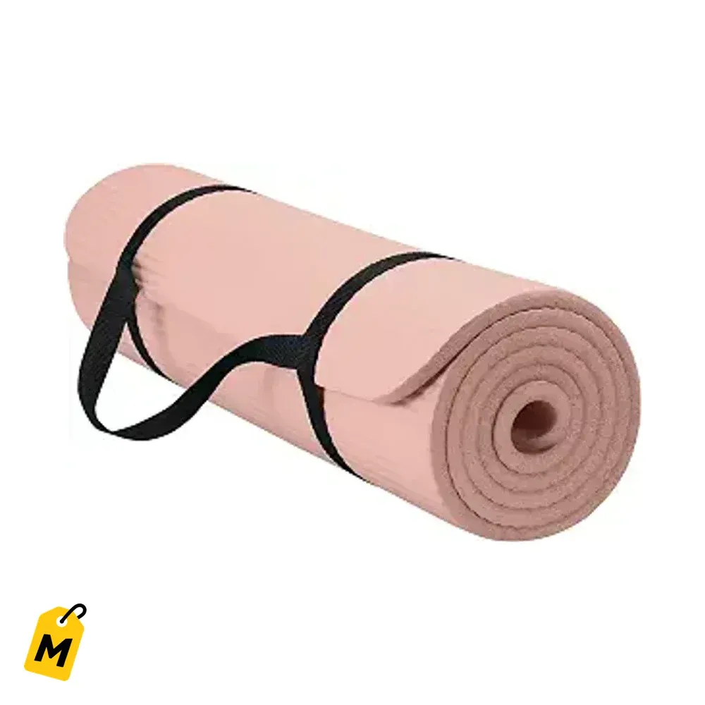 Gaiam Essentials Colchoneta 10mm pa Yoga Pilates y Ejercicio con Correa