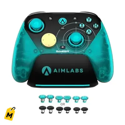 GameSir G7 Pro 8K Control PC Inalambrico Aimlabs - 8000Hz, Joysticks Anti-Drift
