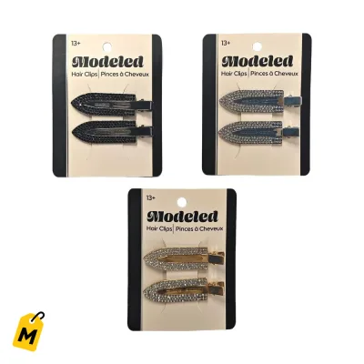 Ganchos de Pelo Chulos pa tu Estilo, Varios Disenos, Pack de 2