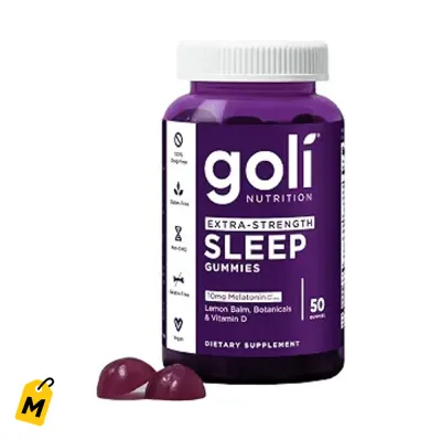 Goli Gomitas Pa Dormir 10mg Melatonina - 50 Unidades - Veganas y Sin Gluten