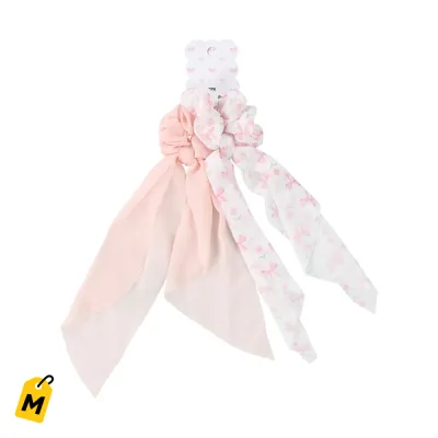 Gomas Scrunchies Chulas Paquete de 2 para tu Melena
