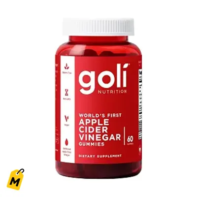 Gomitas Goli Vinagre Manzana - Tu salud en una gomita. Con B12, remolacha y granada.