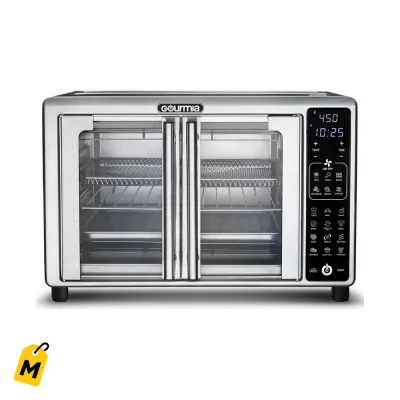 Gourmia Horno Tostador Freidora de Aire Digital Puertas Francesas 24L