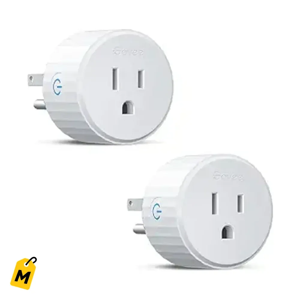 Govee Enchufe Inteligente WiFi 2-Pack - Controla tu casa con Alexa y Google