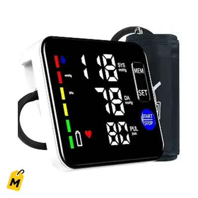 GUAEVER Medidor de Presion Recargable pa la Casa Pantalla Grande y Voz