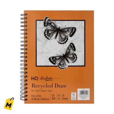 HQ Serie Trazo Fino - Libreta de Dibujo Reciclada