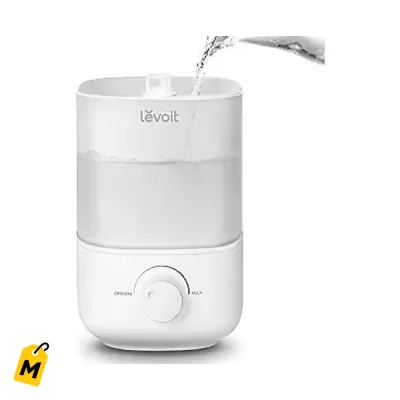 Humidificador Levoit 2.5L pa tu cuarto, facil de llenar y limpiar, super callao