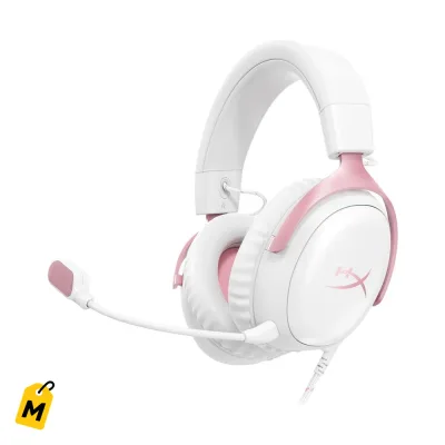 HyperX Cloud III Headset Gaming Cable PC PS5 Xbox Audio DTS Comodo y Nitido