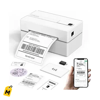 Impresora KNAON Termica Bluetooth 4x6 pa Envios - Tu Negocio lo necesita