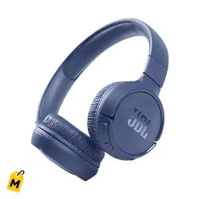 JBL Tune 510BT - Audifonos Bluetooth, 40 horas bateria, microfono, plegables (Azul)