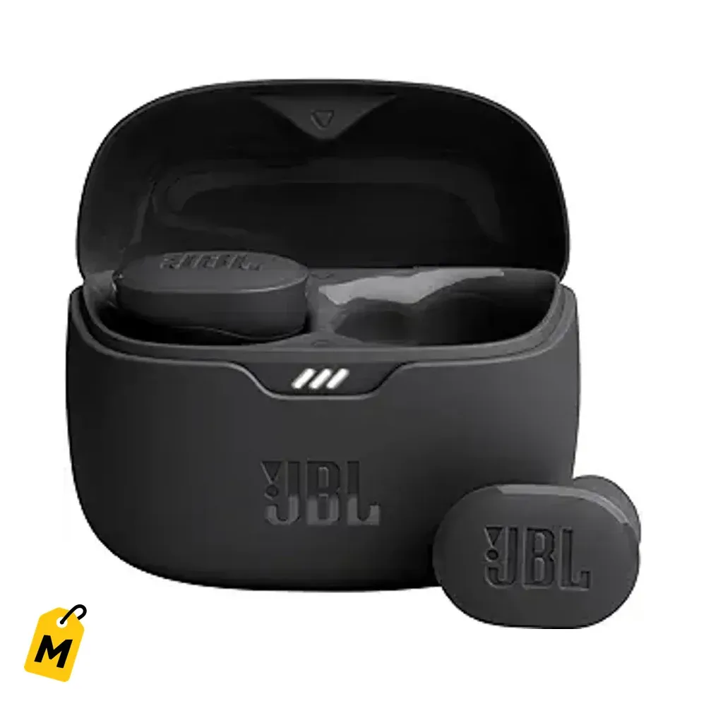 JBL Tune Buds Negro - Inalambricos, Cancelacion Ruido, Bajos Puros, 48H Bateria