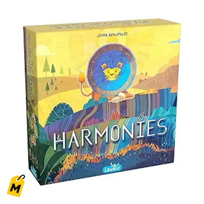 Juego Mesa Harmonies Asmodee: Crea Paisajes De Sueno, Estrategia Familiar