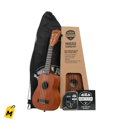 Kala Kit Inicio Ukelele Soprano Caoba Sonido Nitido Aprende Facil Con App
