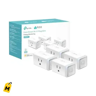 Kasa Enchufe Inteligente Mini 15A x4 pa tu casa con Siri Alexa y Google