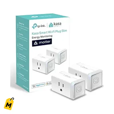 Kasa Matter Smart Plug Paquete de 2 - Tu Casa Inteligente, Control Total