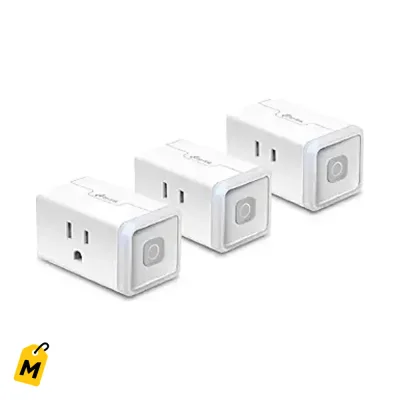 Kasa Smart Plug Wi-Fi 3-Pack - Controla tu casa con Alexa y Google Home sin hub