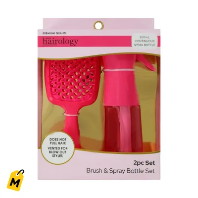 Kit Pelo Hairology: Cepillo y Rociador para un Pelo Espectacular