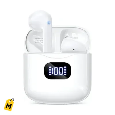 Audifonos KTGEE Inalambricos Bluetooth 5.3 - 40H Bateria, Sonido Nitido, IPX7