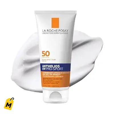 La Roche-Posay Anthelios Pro-Sport: Bloqueador Solar Cara y Cuerpo, Resistente Sudor y Agu