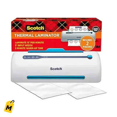 Laminadora Termica Scotch PRO TL906 Protege Documentos Fotos Casa Oficina Escuela 9 Pulgad