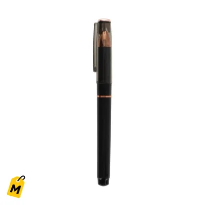 Lapicero Gel Negro Magna Tank Punta 0.7mm Escritura Suave y Nitida