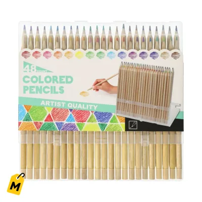 Lapices de Colores 48 Unidades para Arte Vibrante y Creativo