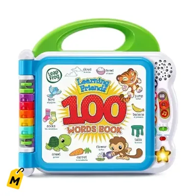 LeapFrog 100 Palabras: Libro Bilingue pa que los Ninos Aprendan