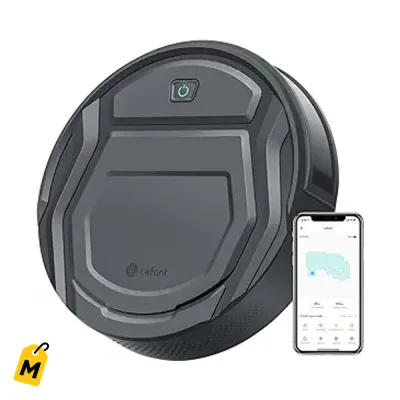 Lefant Robot Aspiradora: Jala to, dura pila, WiFi, no se choca, se carga sola