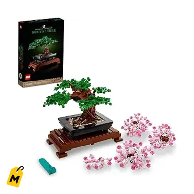 LEGO Bonsai Botanico - Arbolito pa armar, decora tu casa o oficina, pa adultos