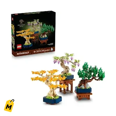 LEGO Botanicals Mini Bonsai 10373 - Arma tu jardin zen, regalo chulo pa adultos