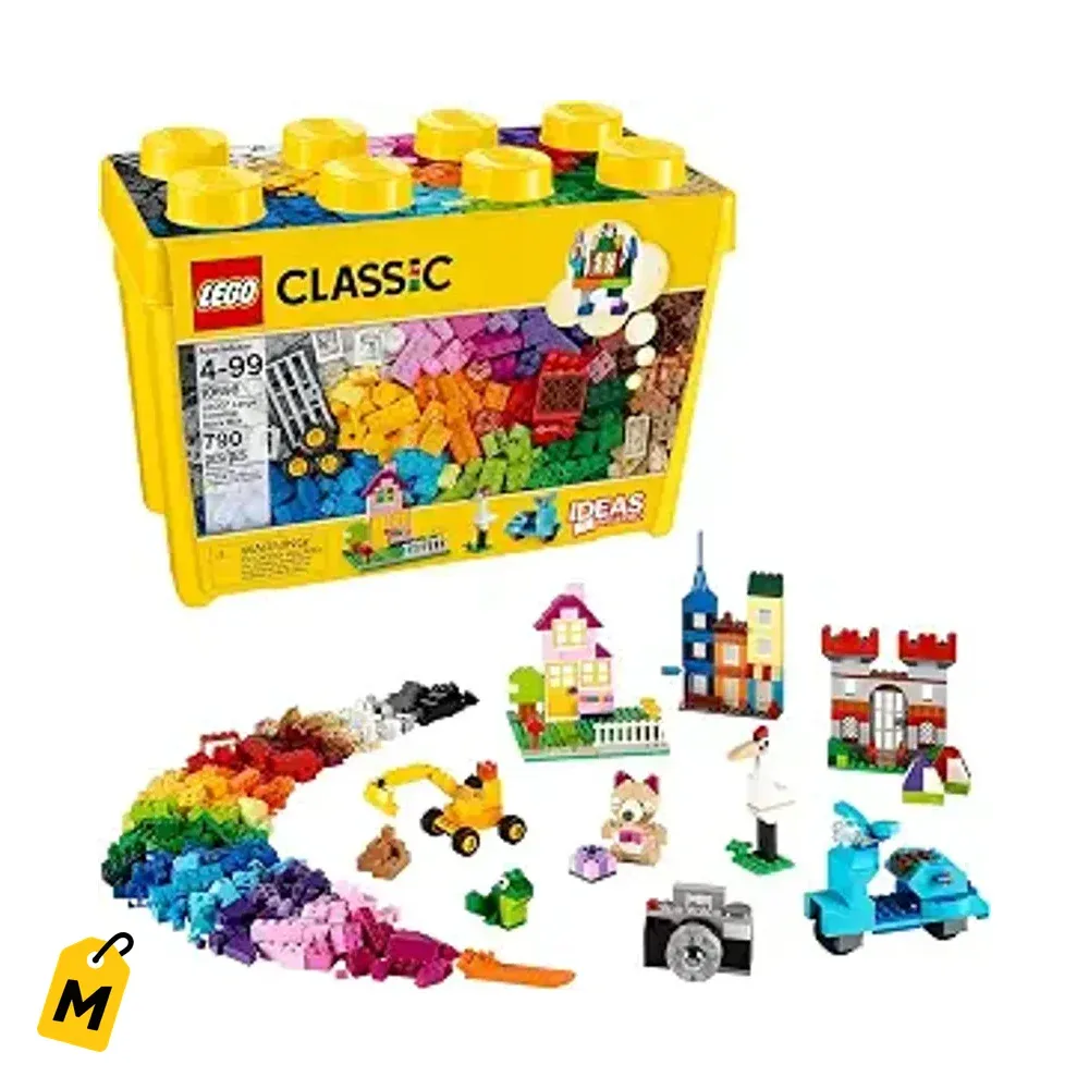 LEGO Classic Caja Grande de Ladrillos 10698 - Pa Construir y Crear Sin Parar