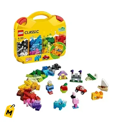 LEGO Classic Maleta Creativa 10713: Piezas y organizador pa la diversion